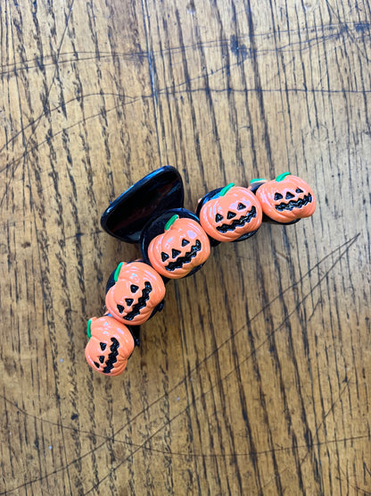 Pumpkin Hair Clip