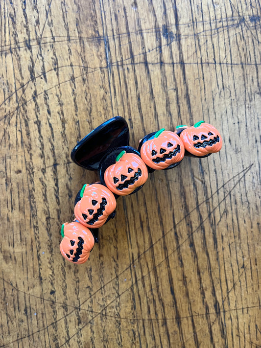 Pumpkin Hair Clip