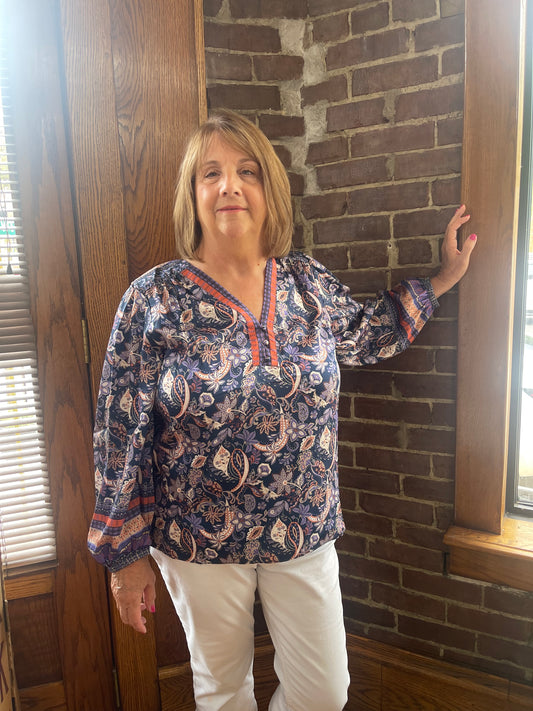 Paisley Dreams Forever Blouse