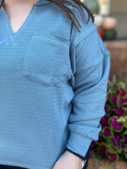 The Bluejay Top