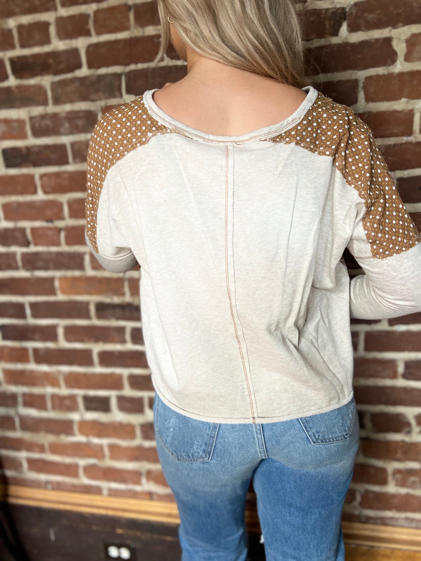 The Neutral Bandana Top