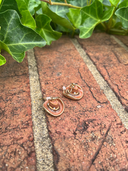 Tip Your Hat, Cowboy Earrings