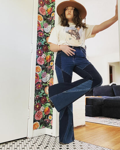 Patch Me Up Flare Jeans