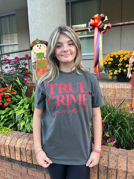 True Crime Junkie Graphic Tee