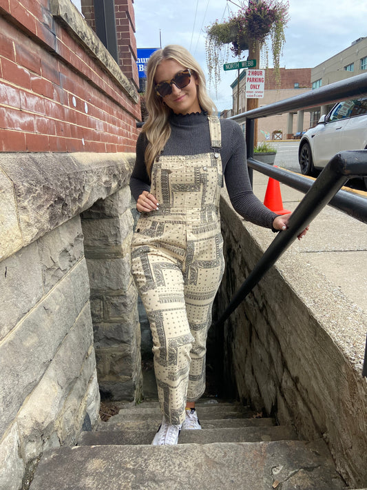 Hike The Appalachian Trail Bandana Overalls