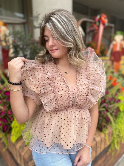 Adore You Bubble Blouse