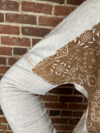 The Neutral Bandana Top