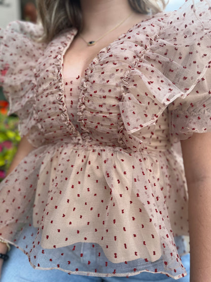 Adore You Bubble Blouse