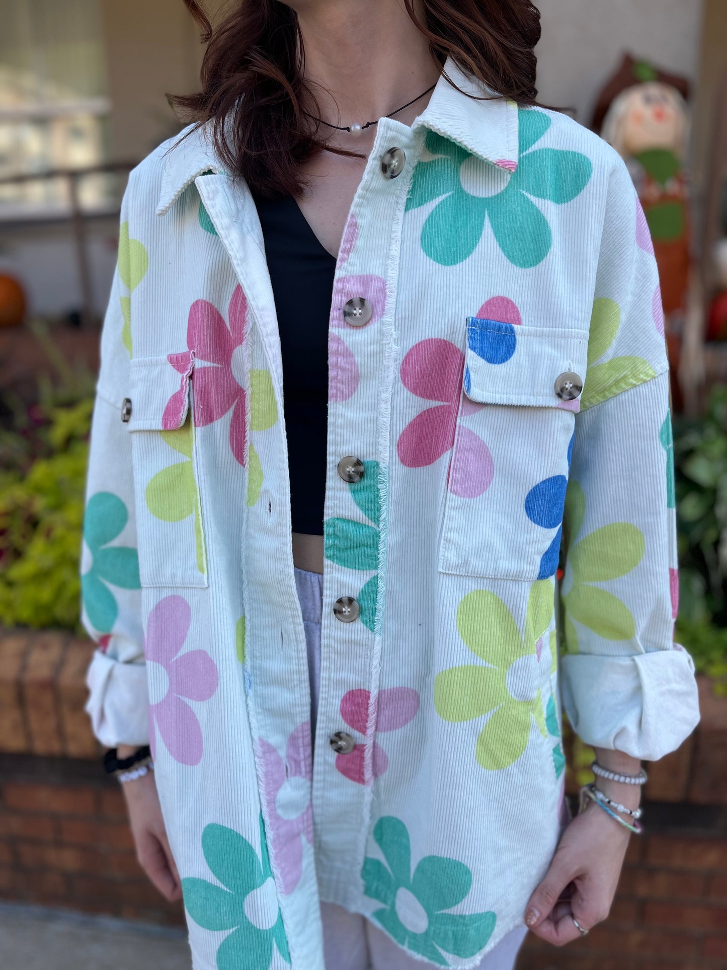 Flower Power Cord Jacket