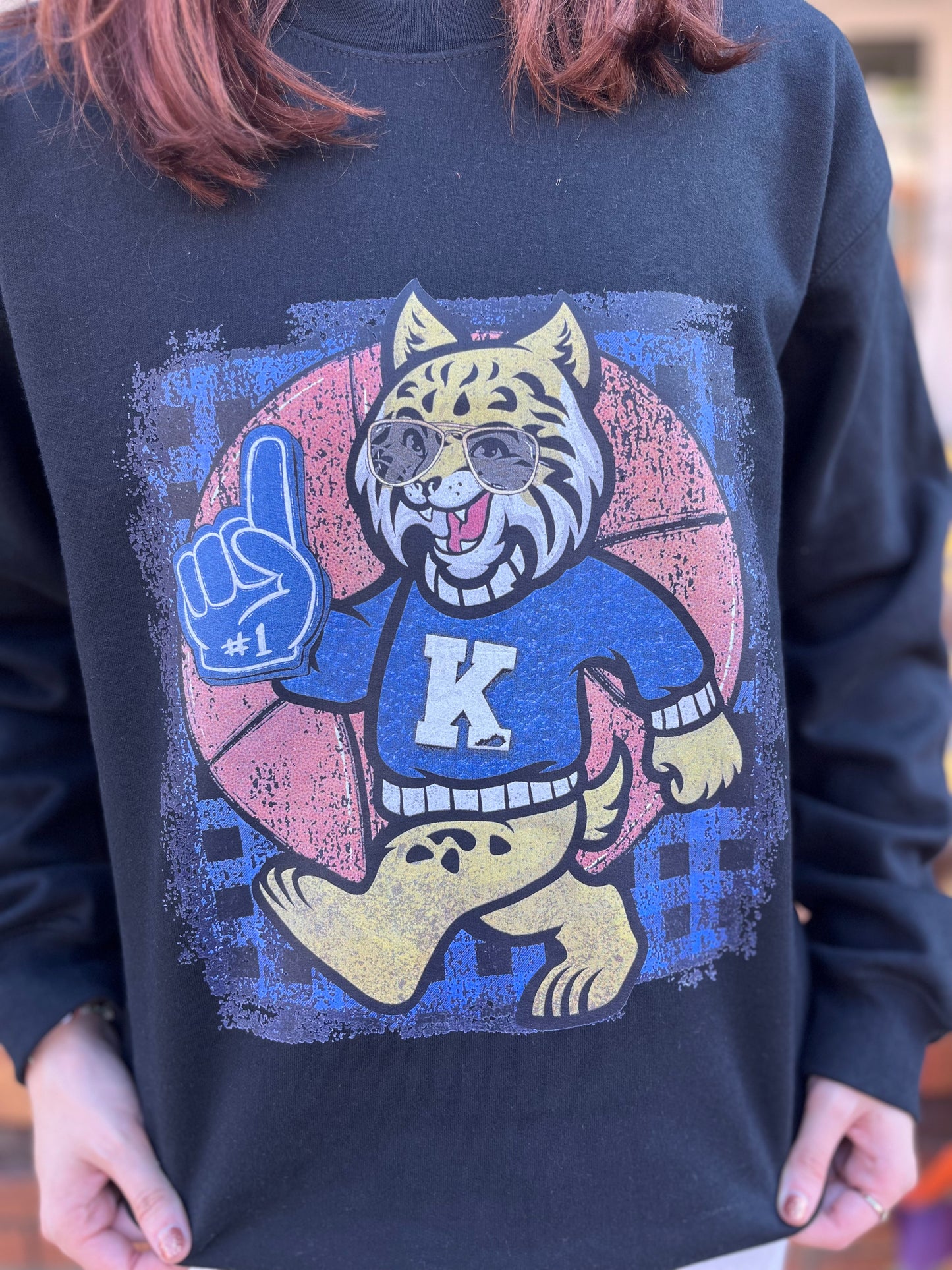 Too Cool For School Vintage Wildcat Sweatshirt