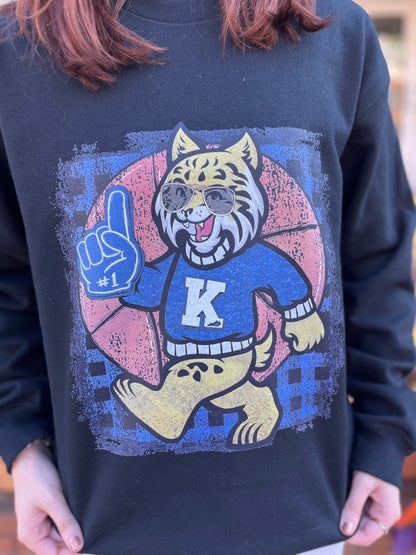Too Cool For School Vintage Wildcat Sweatshirt