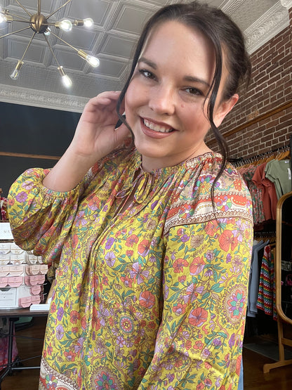 The Jetset Floral Blouse