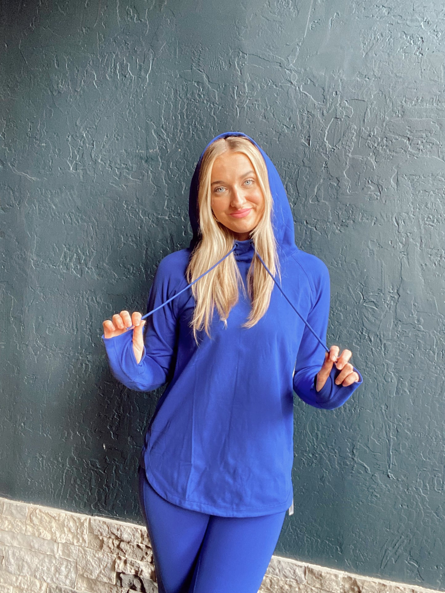 Get Lost Active Hoodie- NIGHT BLUE
