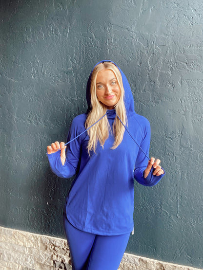 Get Lost Active Hoodie- NIGHT BLUE