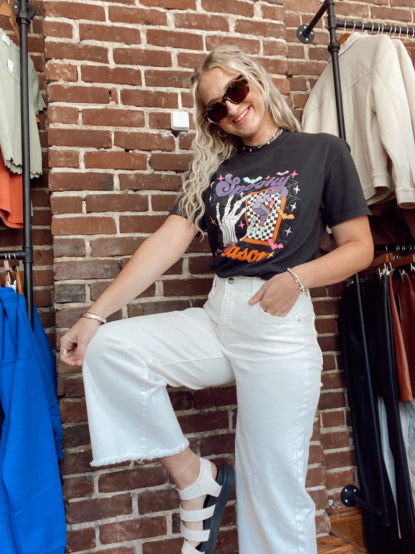 Flip the Spooky Switch Tee