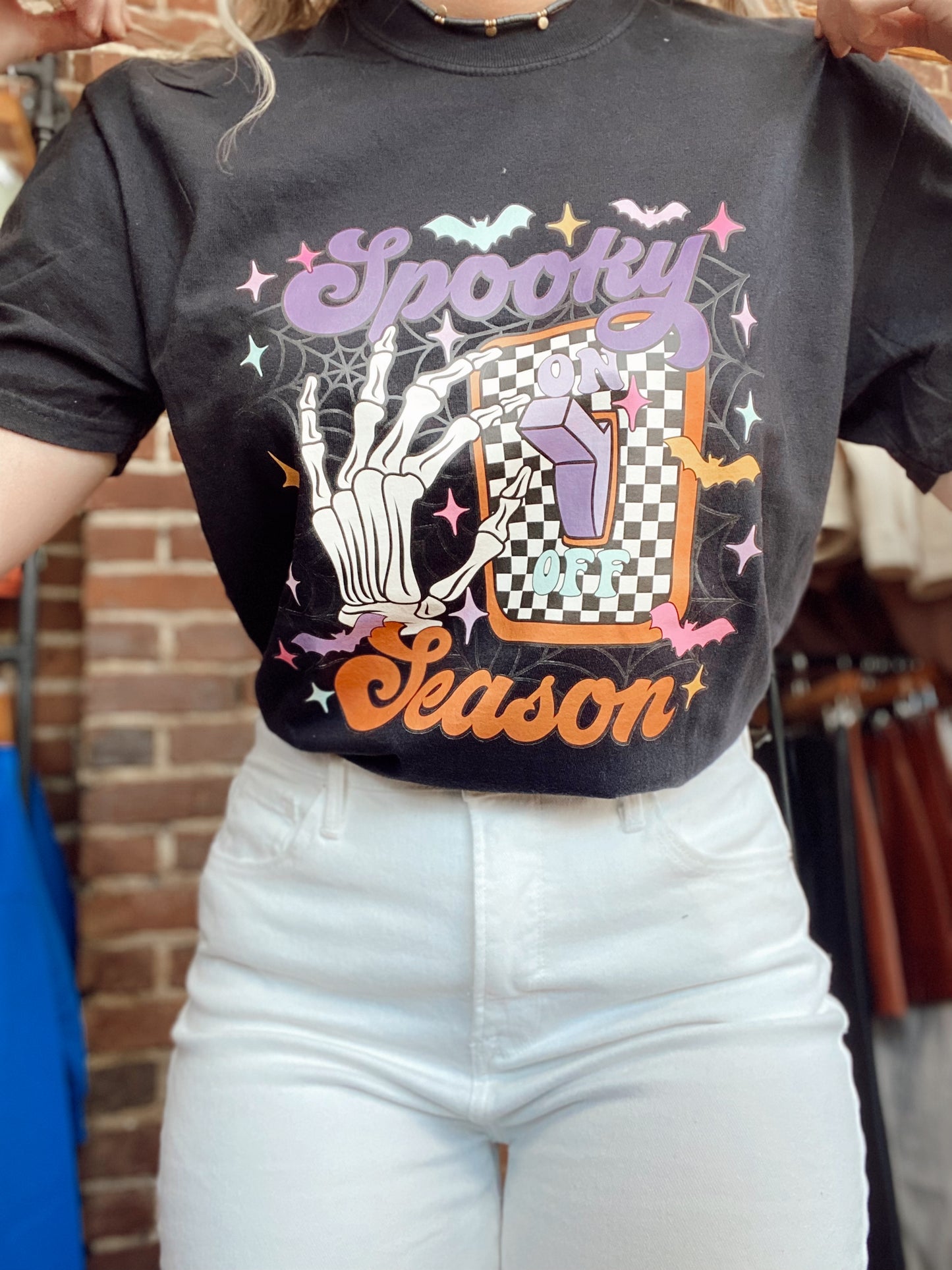 Flip the Spooky Switch Tee