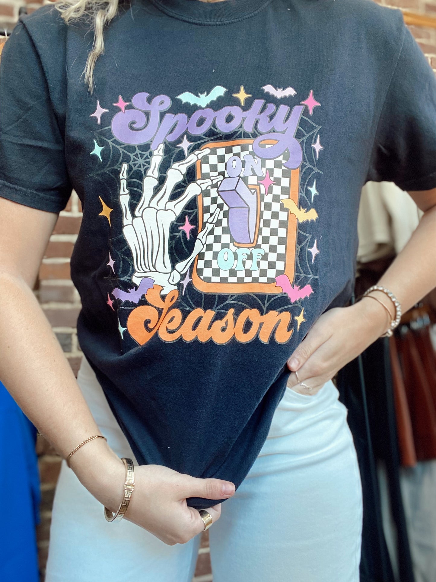 Flip the Spooky Switch Tee