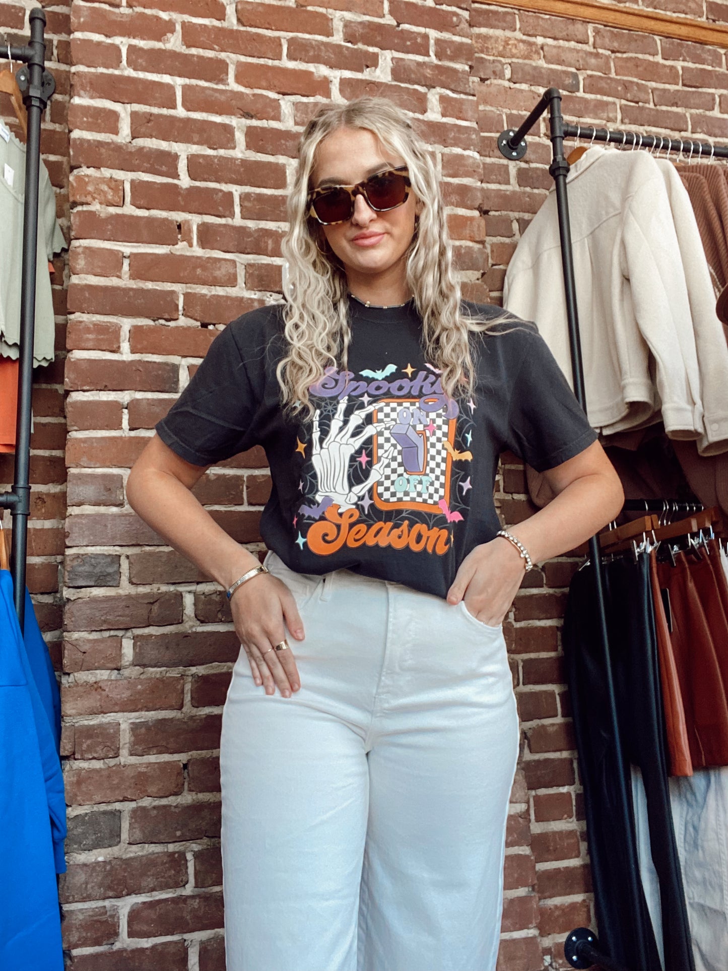 Flip the Spooky Switch Tee