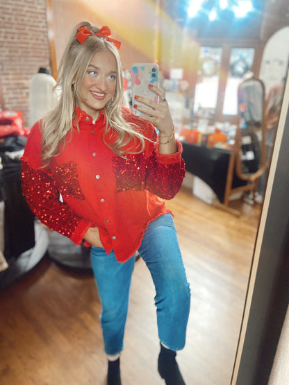 Santa's Helper Sequin Jacket