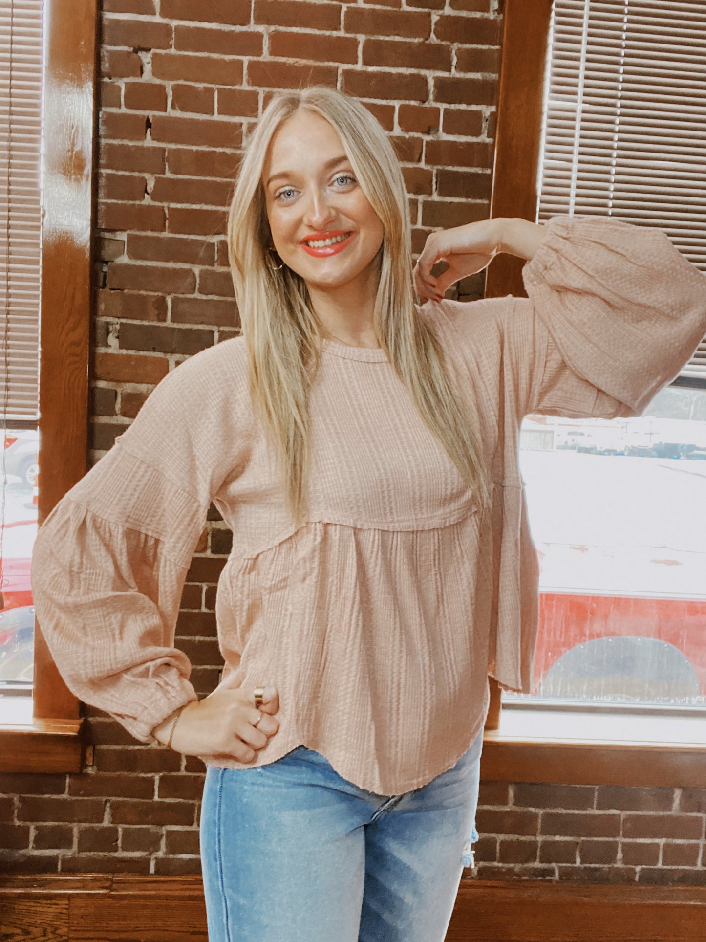 Blush On You Top