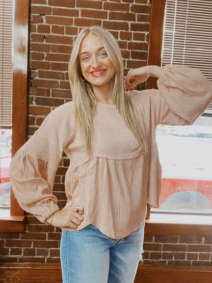 Blush On You Top