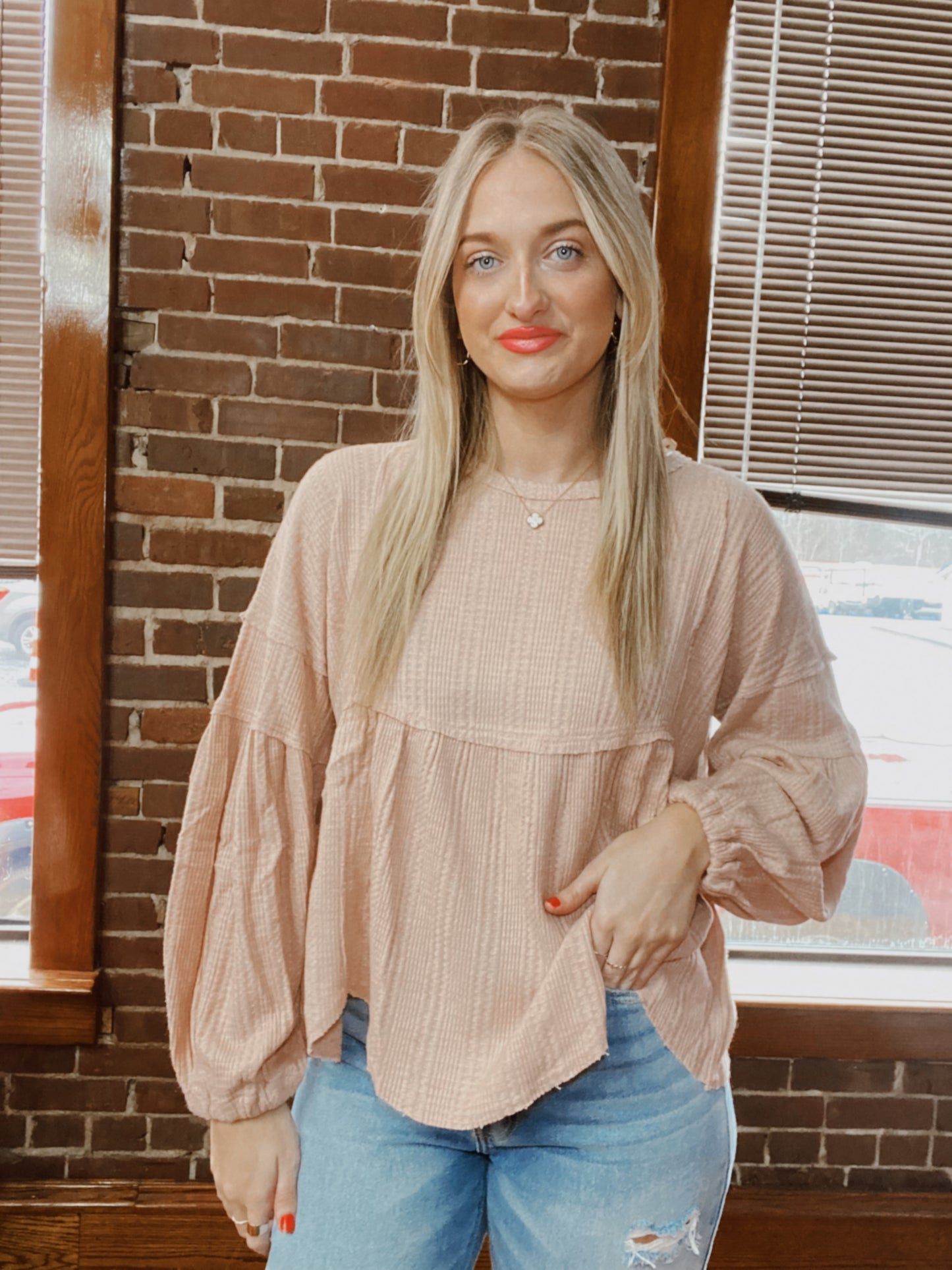 Blush On You Top