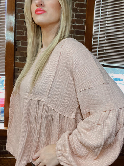 Blush On You Top