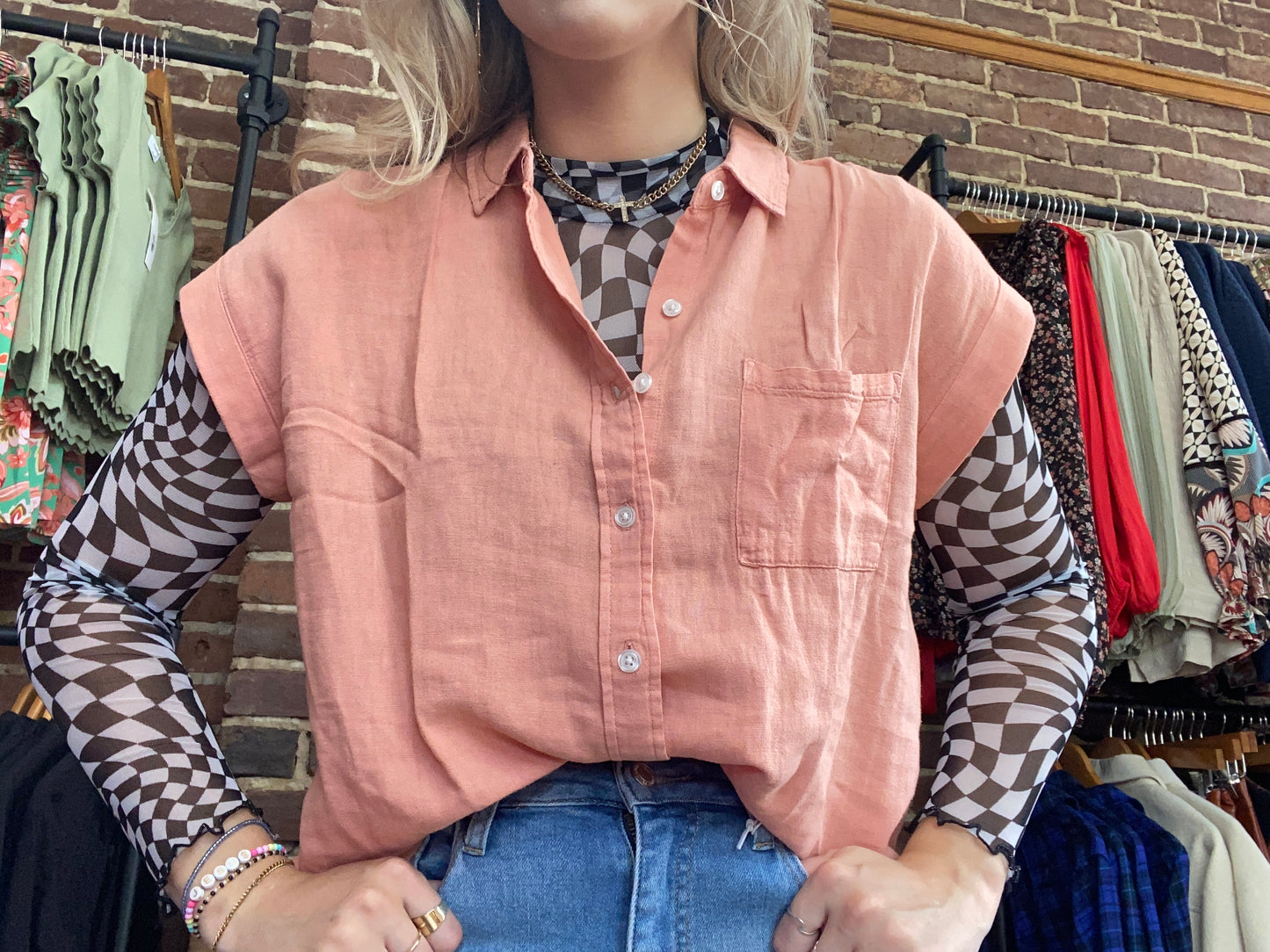 The Vintage Rose Top