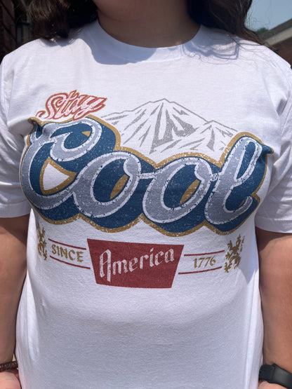 Stay Cool America Oversized Tee
