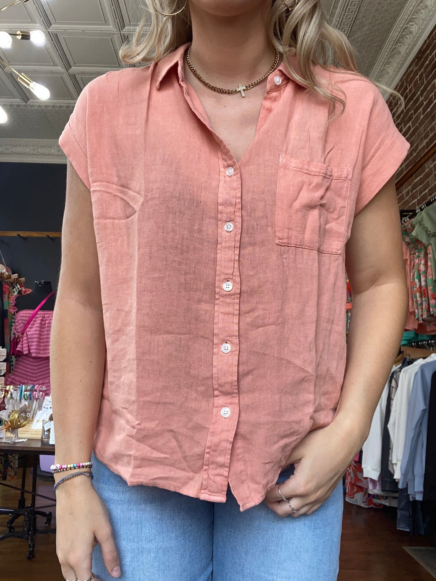 The Vintage Rose Top
