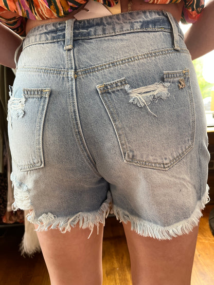 Off the Grid Denim Shorts