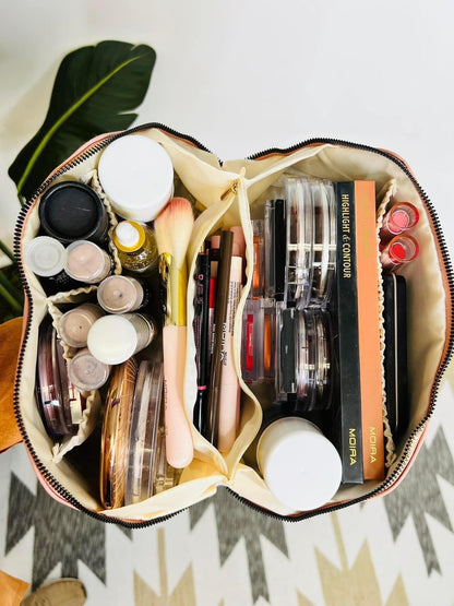 The Checkmate Makeup Bag