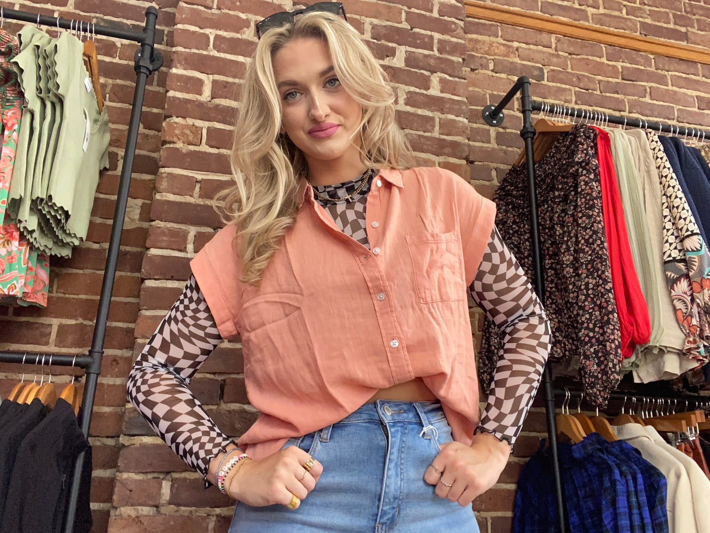 The Vintage Rose Top