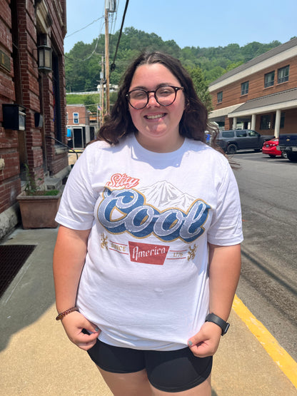 Stay Cool America Oversized Tee