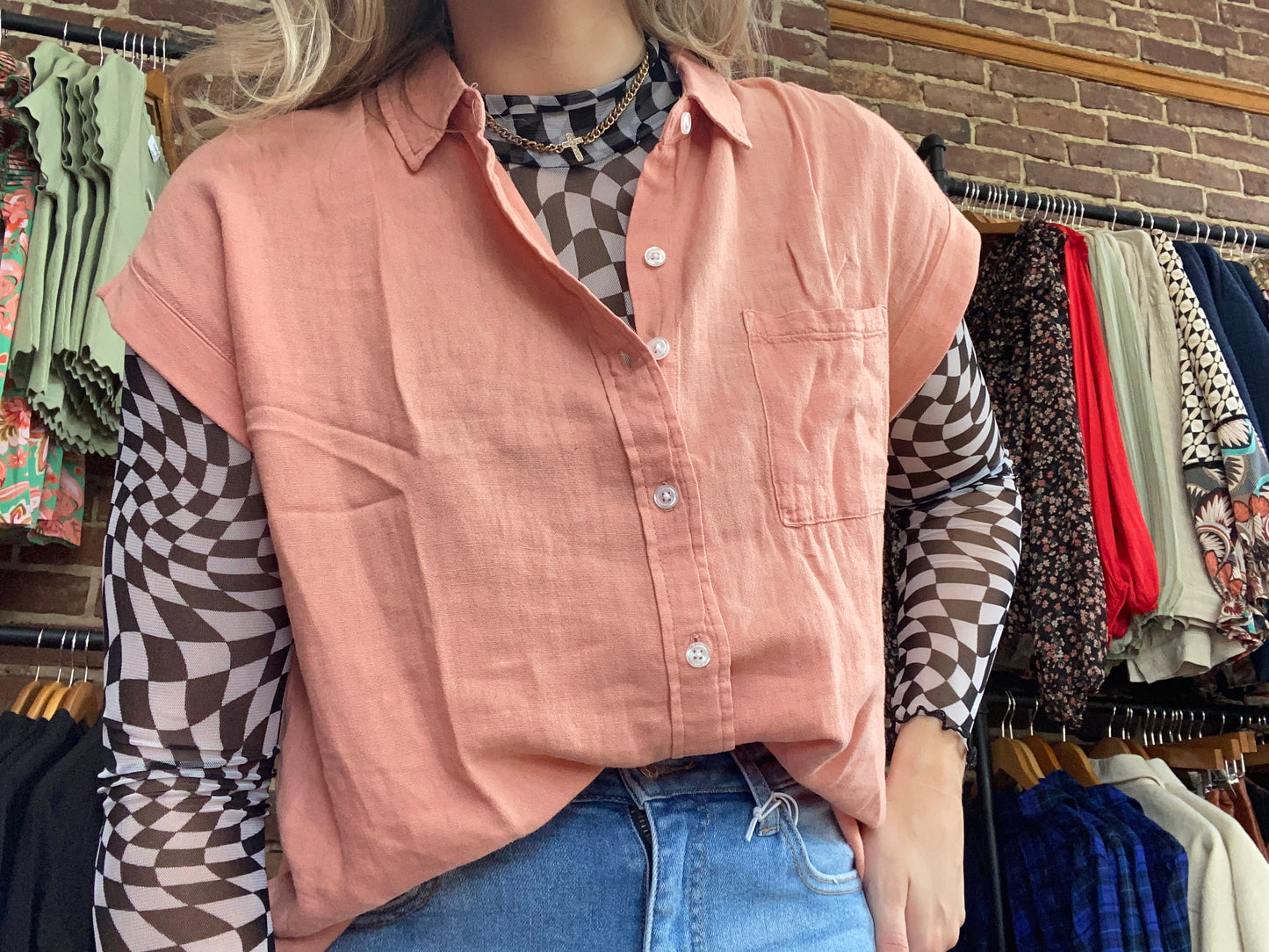 The Vintage Rose Top