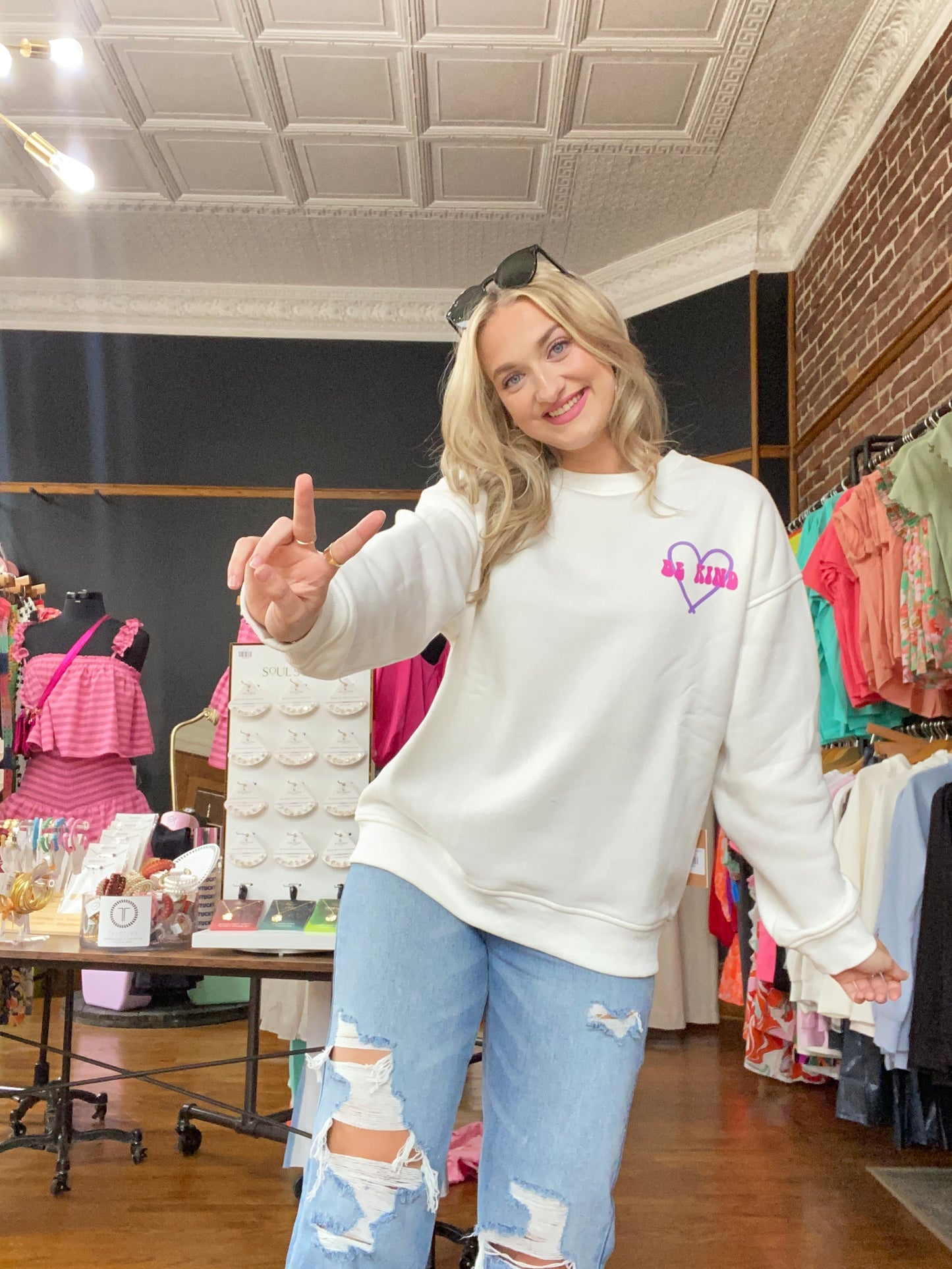Flutter Away Sweatshirt
