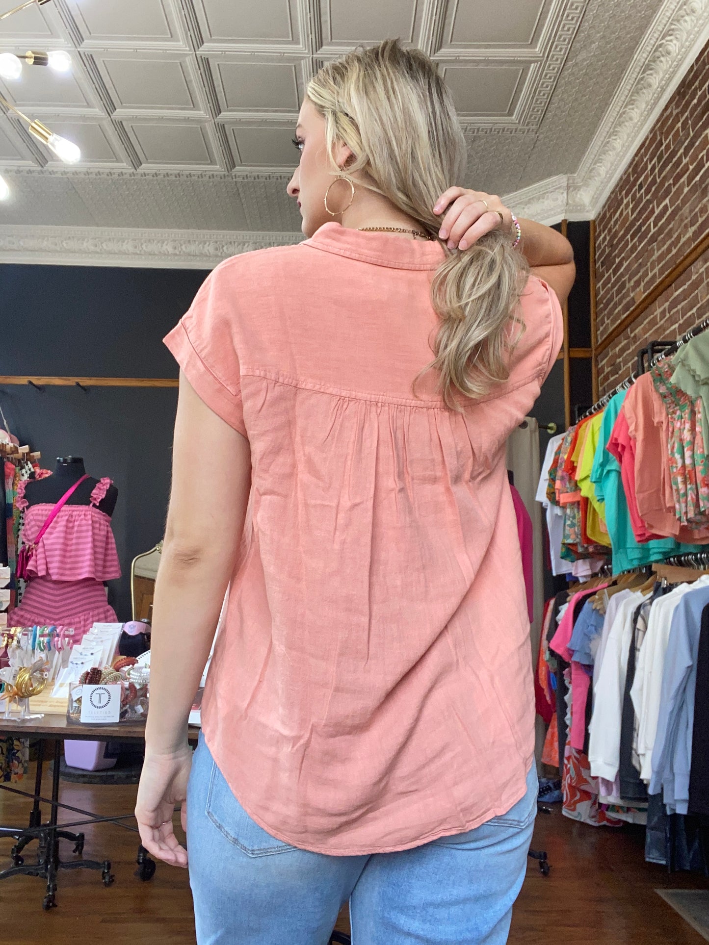 The Vintage Rose Top