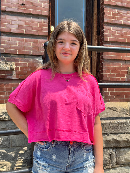 Livin' the dream Crop Tee