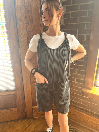 Rock On Ribbed Romper Jumpsuit