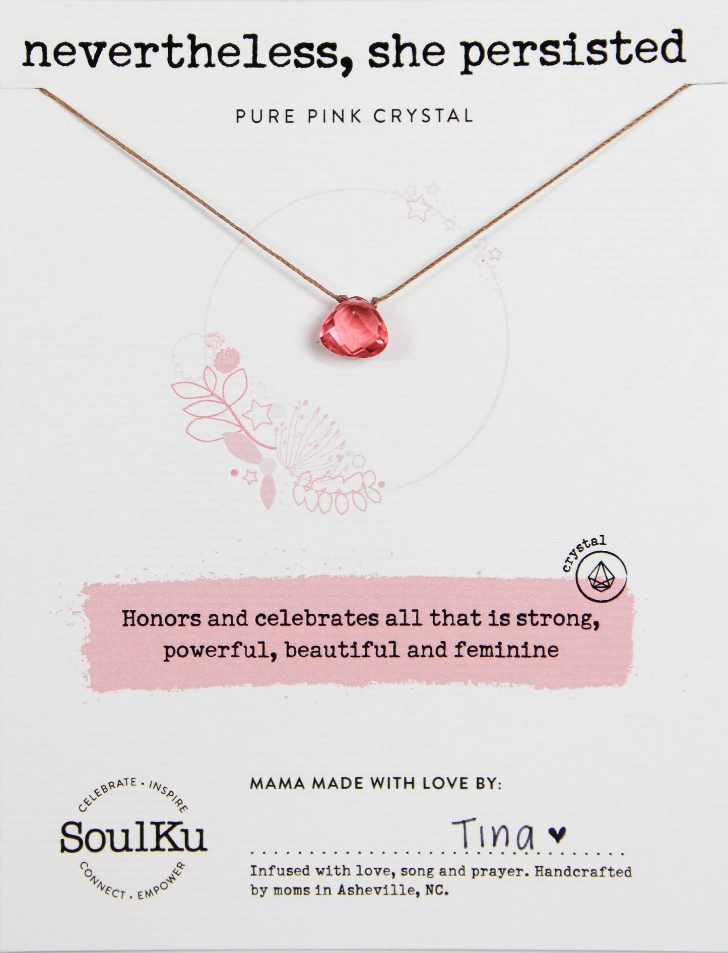 Pure Pink Soul Shine for Nevertheless She Persisted