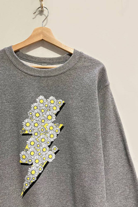 Bolt of Daisies Sweatshirt