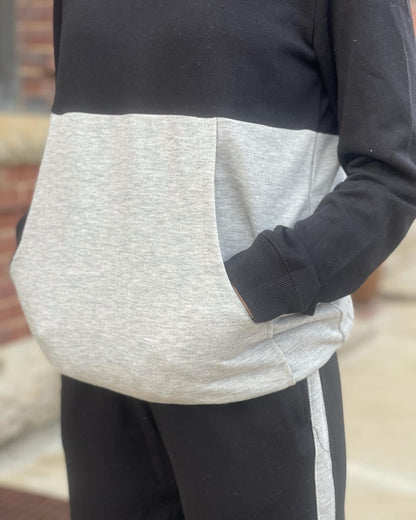 You're A Star Colorblock Hoodie Pullover
