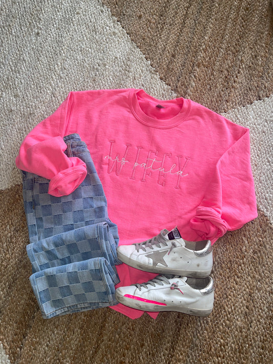 Custom WIFEY Sweatshirt