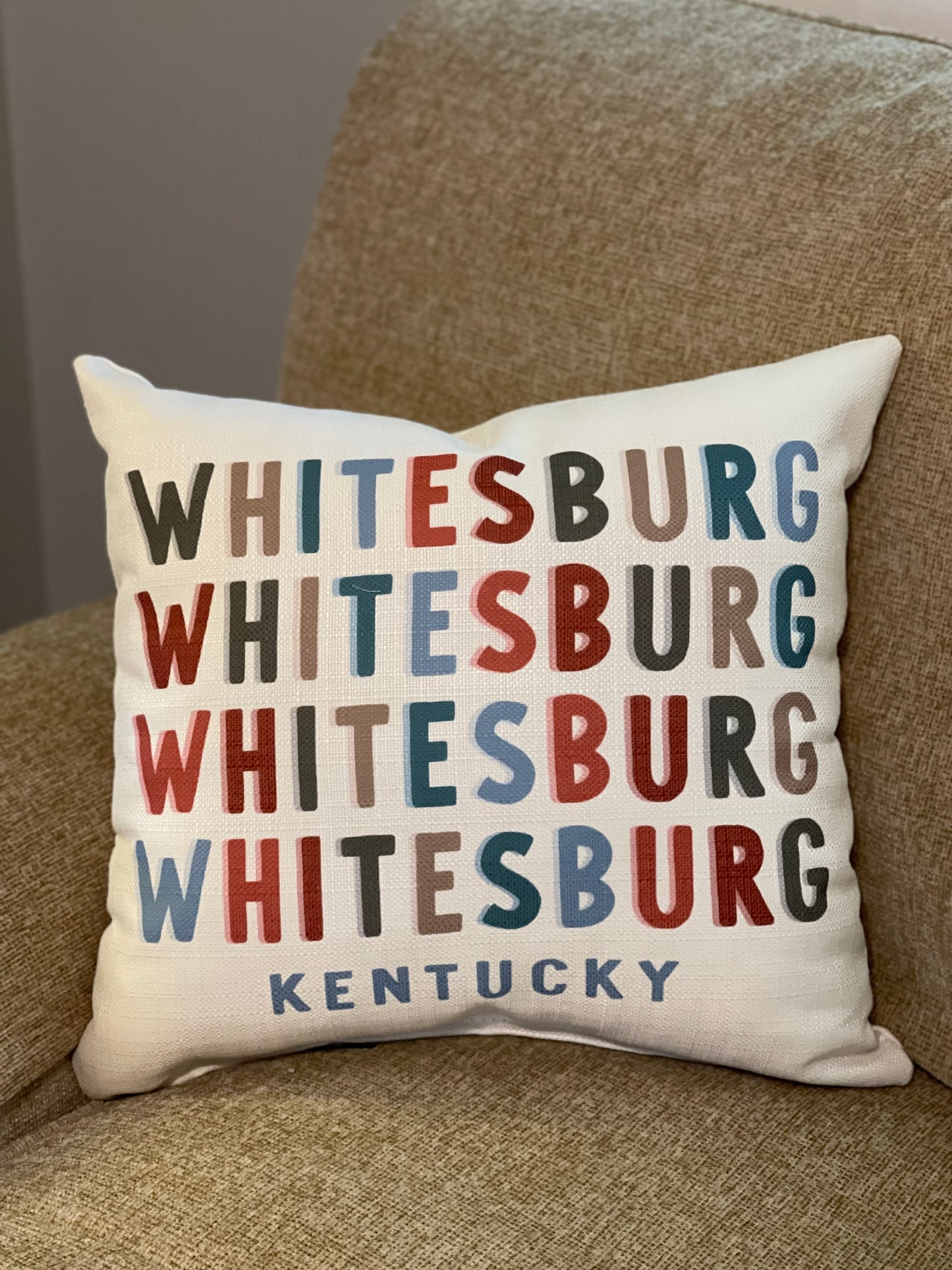Whitesburg Shadow Pillow