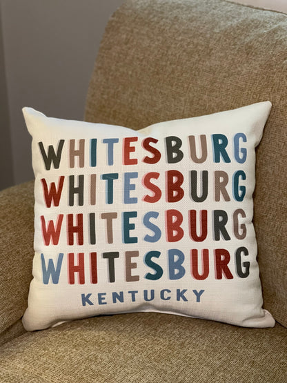 Whitesburg Shadow Pillow