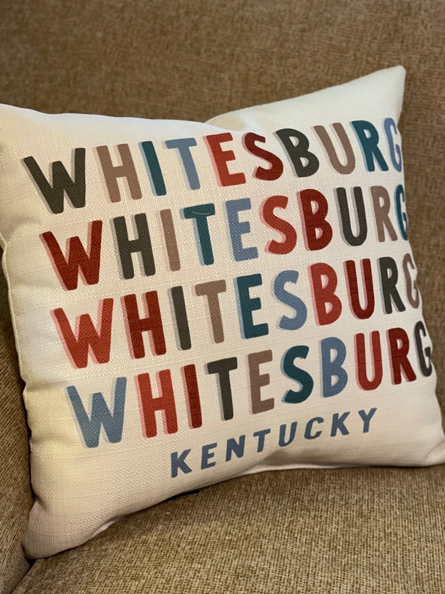 Whitesburg Shadow Pillow