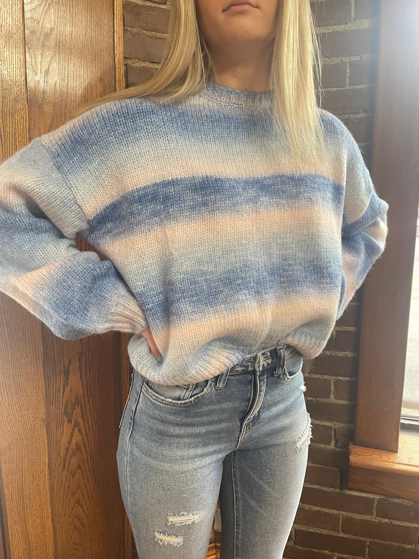 Ombre Wins Sweater