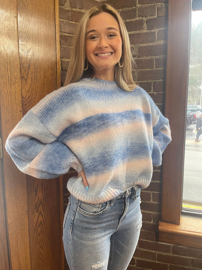 Ombre Wins Sweater