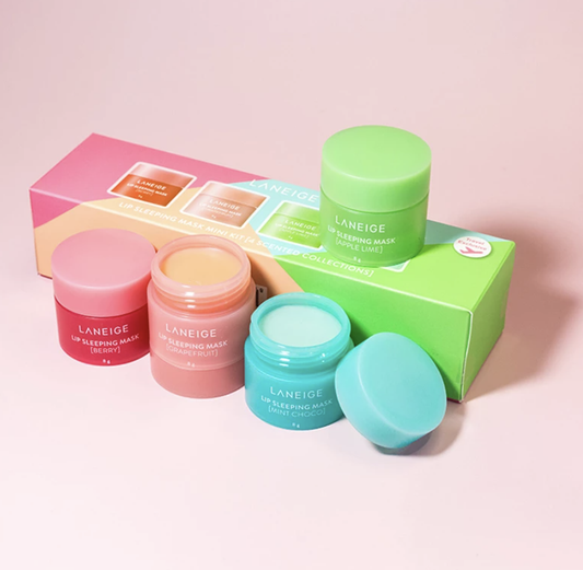 LANEIGE Lip Sleeping Mask 4 Piece MINI Kit Care Set