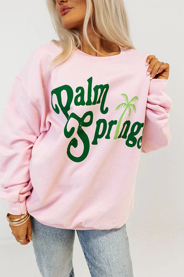Palm Springs Crew Sweatshirt
